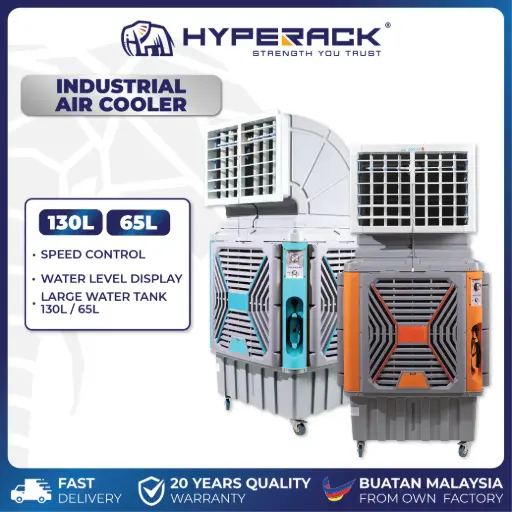 HYPERACK ™️ Air Cooler 130L 65L Heavy Duty Industrial Commercial Aircond