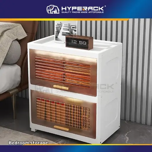 HYPERACK ™️ Large Storage Organizer Container Box Compartment Box