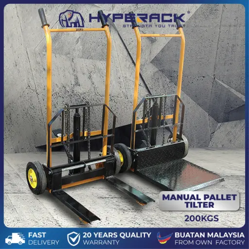 [MPTM2] HYPERACK ™️ Manual Pallet Tilter With Steel Plate 200kg